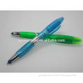 Stylus ball pen with highlighter, blossom stylus pen/highlighter